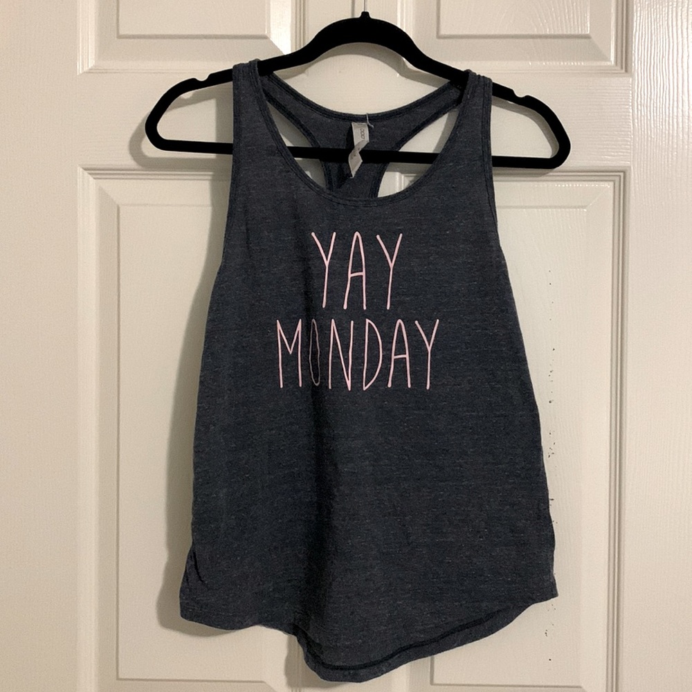Lorna Jane YAY Monday workout shirt